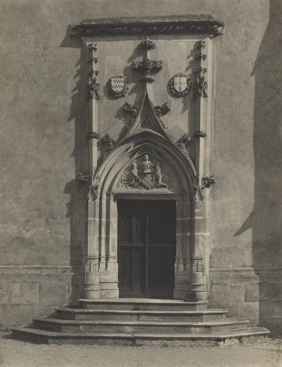 Château Meillant, Chapel Door by Frederick H. Evans, photograph, 1906