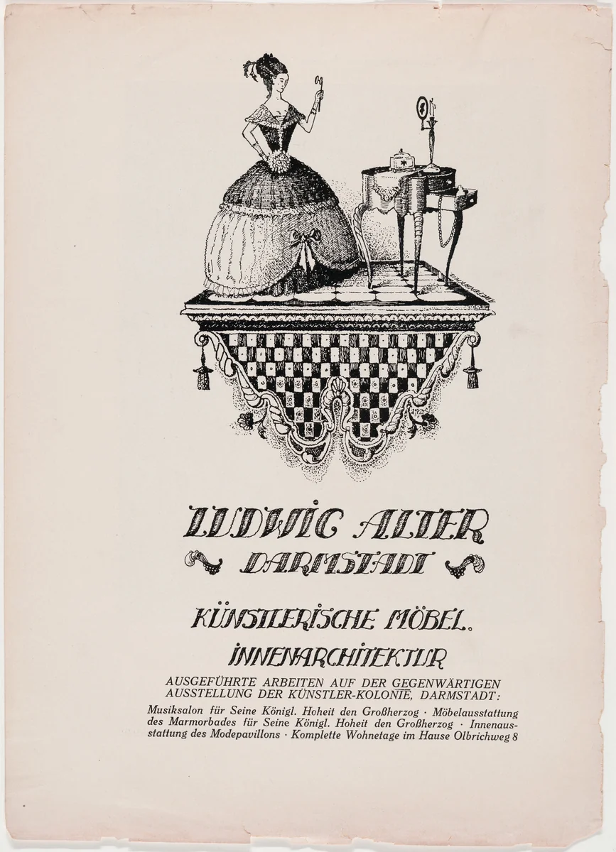 Page from "Deutsche Kunst und Dekoration," 1914 by Unknown Artist, design, 1914