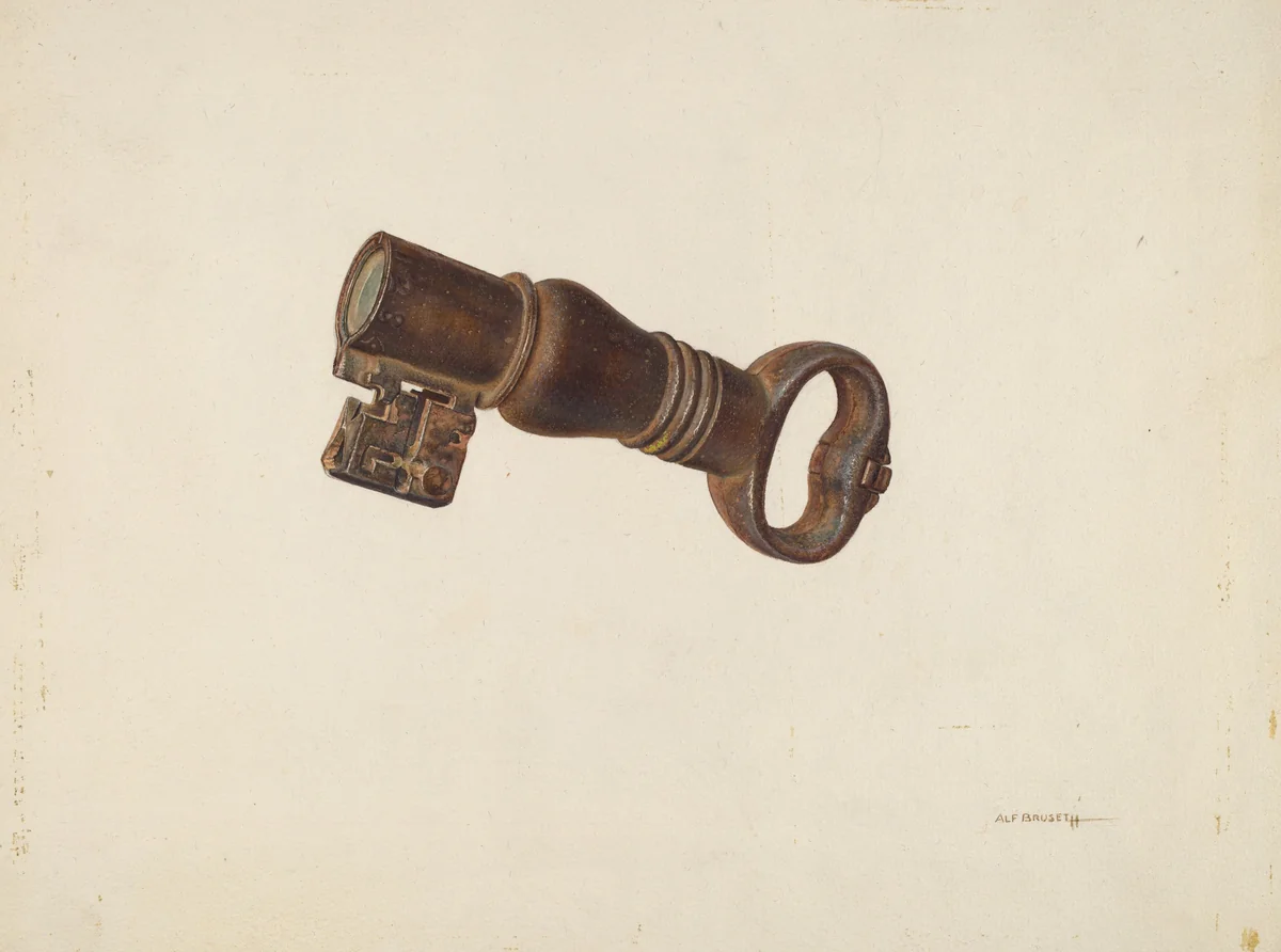 Key Bank by William O. Fletcher, index of american design, 1940