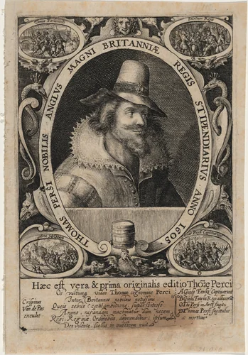Thomas Percy by Crispijn van de Passe I, print, 1645