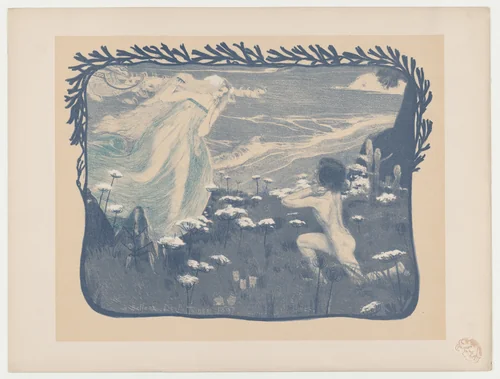 Illusion, from "L'Estampe Moderne" by Henri-Jules-Ferdinand Bellery-Desfontaines, print, 1897