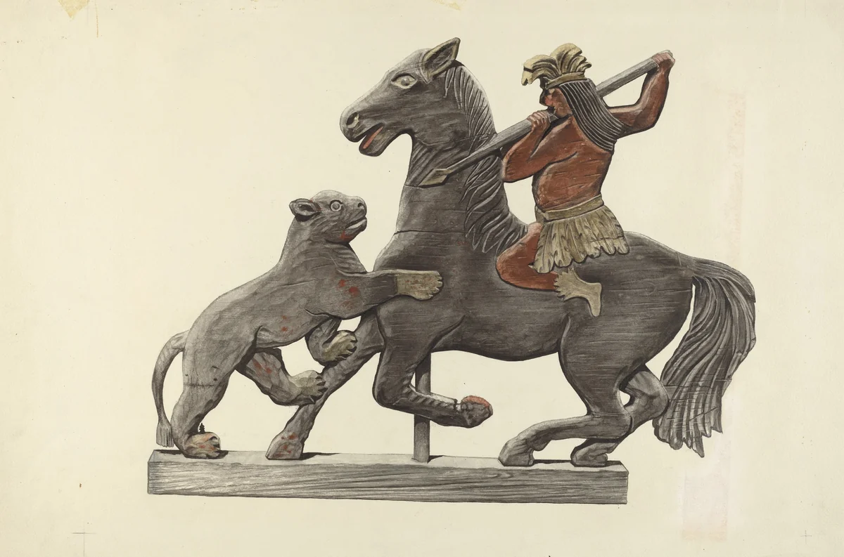 Weather Vane by John Davis, index of american design, 1937