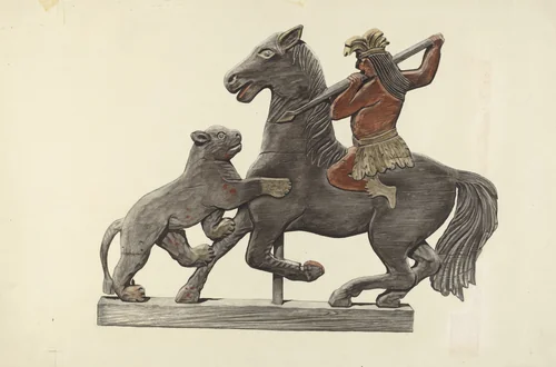 Weather Vane by John Davis, index of american design, 1937