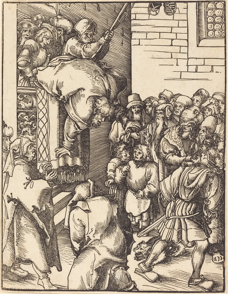 Saint James the Less by Lucas Cranach, print, 1472-1553