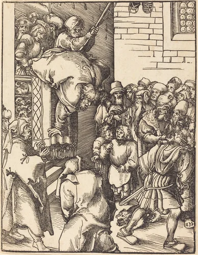 Saint James the Less by Lucas Cranach, print, 1472-1553