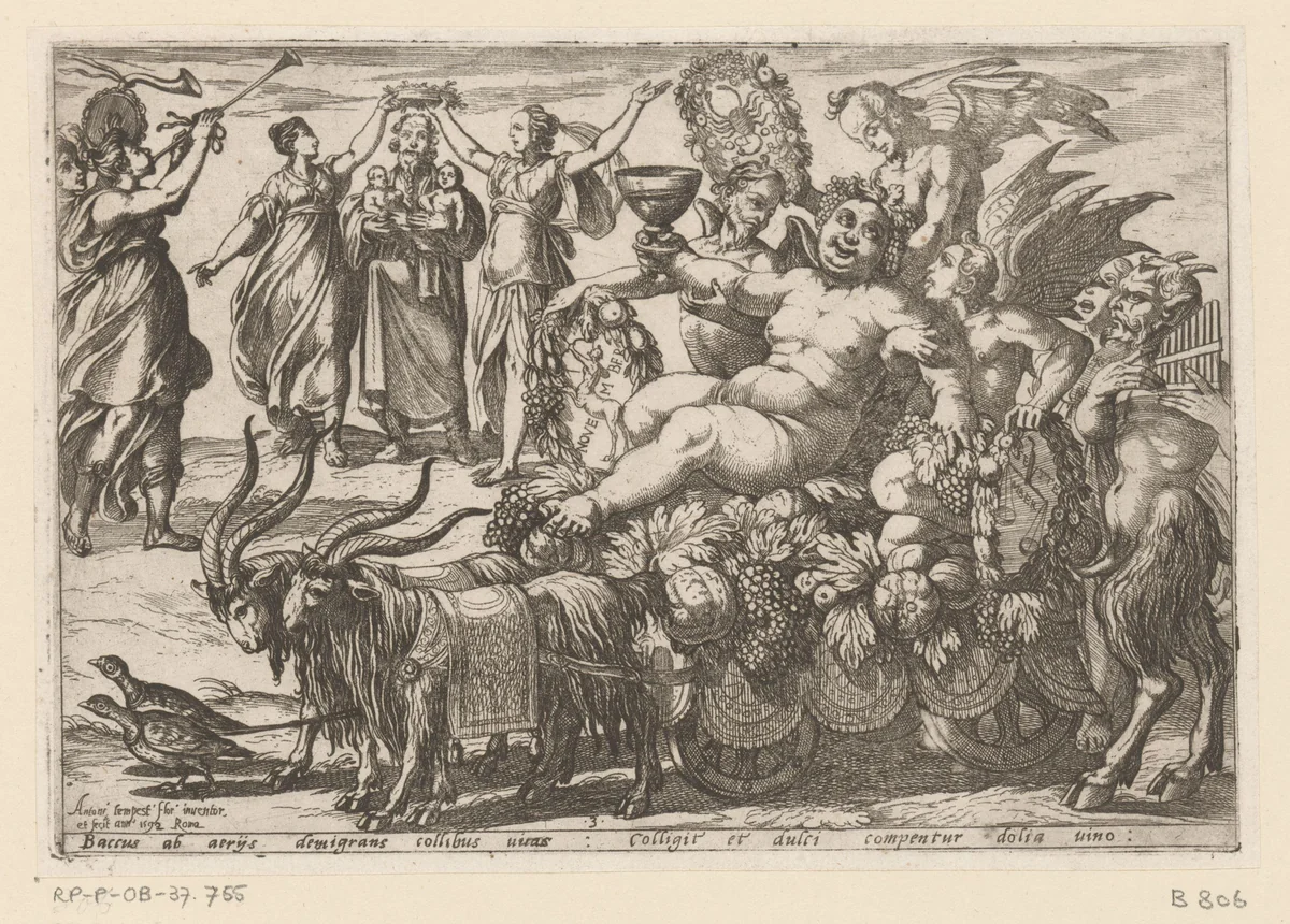 Herfst by Unknown, print, 1592