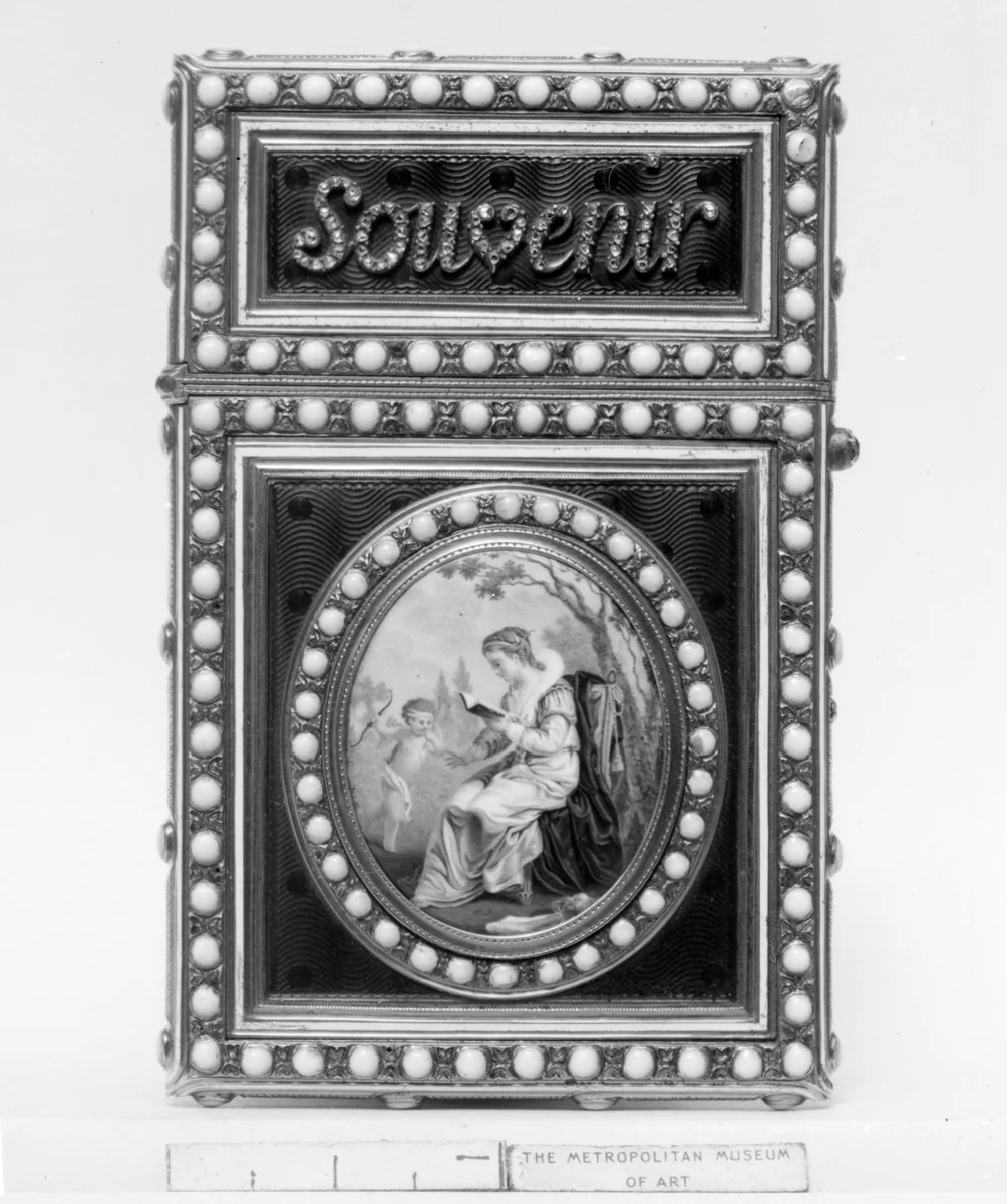 Souvenir by Joseph Etienne Blerzy, metalwork, 1781