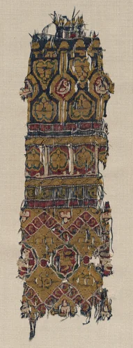 Fragment of a Tiraz-Style Textile by Unknown, textile, 1081-1101