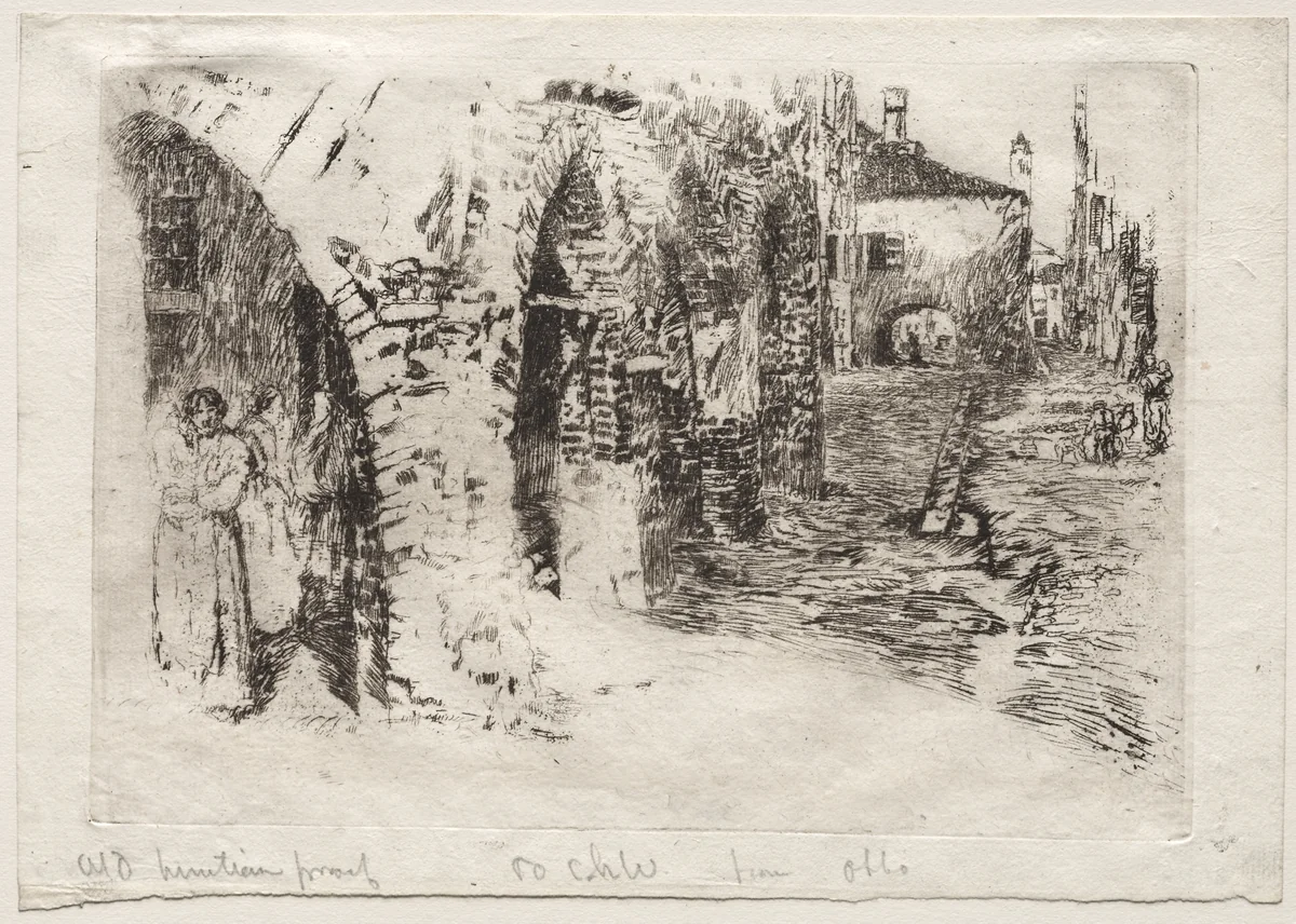 Chioggia by Otto H. Bacher, print, 1880