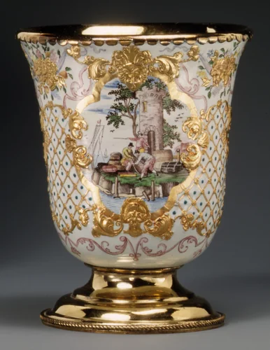 Beaker (one of a pair) by Charles Fromery, other, 1730-1740