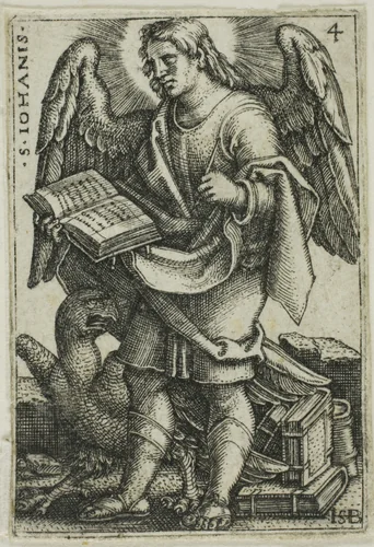 St. John, from The Four Evangelists by Sebald Beham, print, 1541
