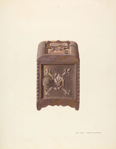 Iron Bank by Ralph Morton, index of american design, 1935-1942