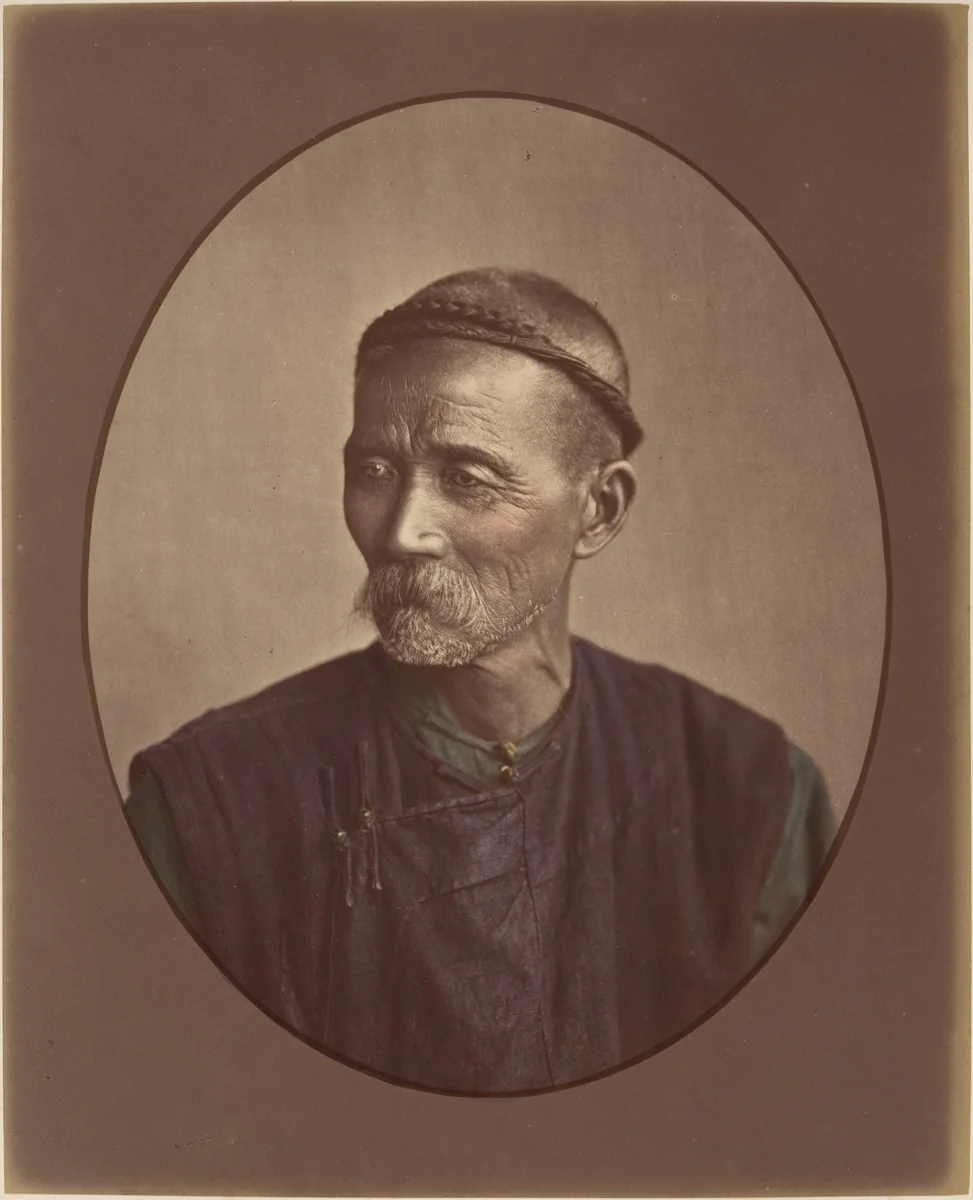 Vieux Chinoise de Canton by Raimund von Stillfried, photograph, 1870-1879