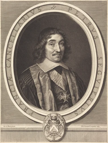 Chancellor Pierre Seguier by Robert Nanteuil
Charles Le Brun, print, 1657