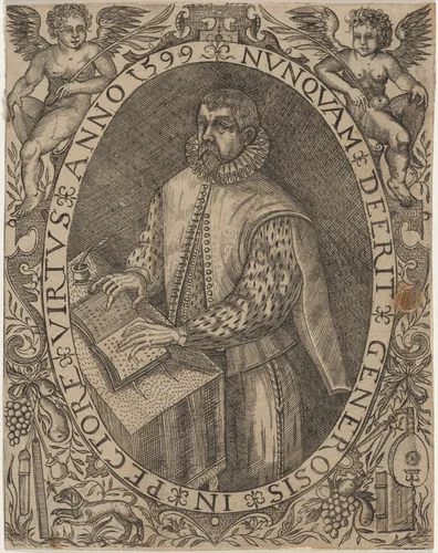 John Dee (?) by Unknown 19th Century, print, 1800-1899