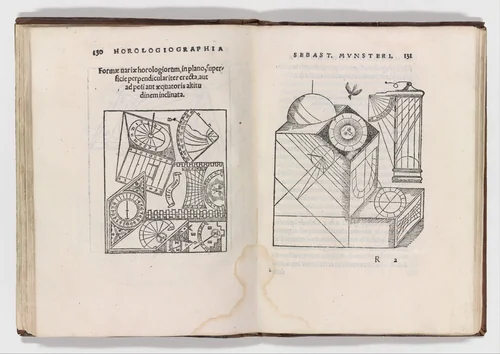 Horologiographia, post priorem aeditionem per Sebast. Munsterum by Sebastian Münster, book, 1533