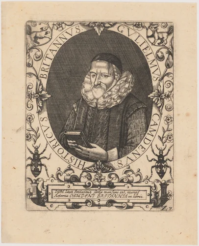 William Camden, Herald, Antiquary and Historian by Unknown 19th Century, print, 1650