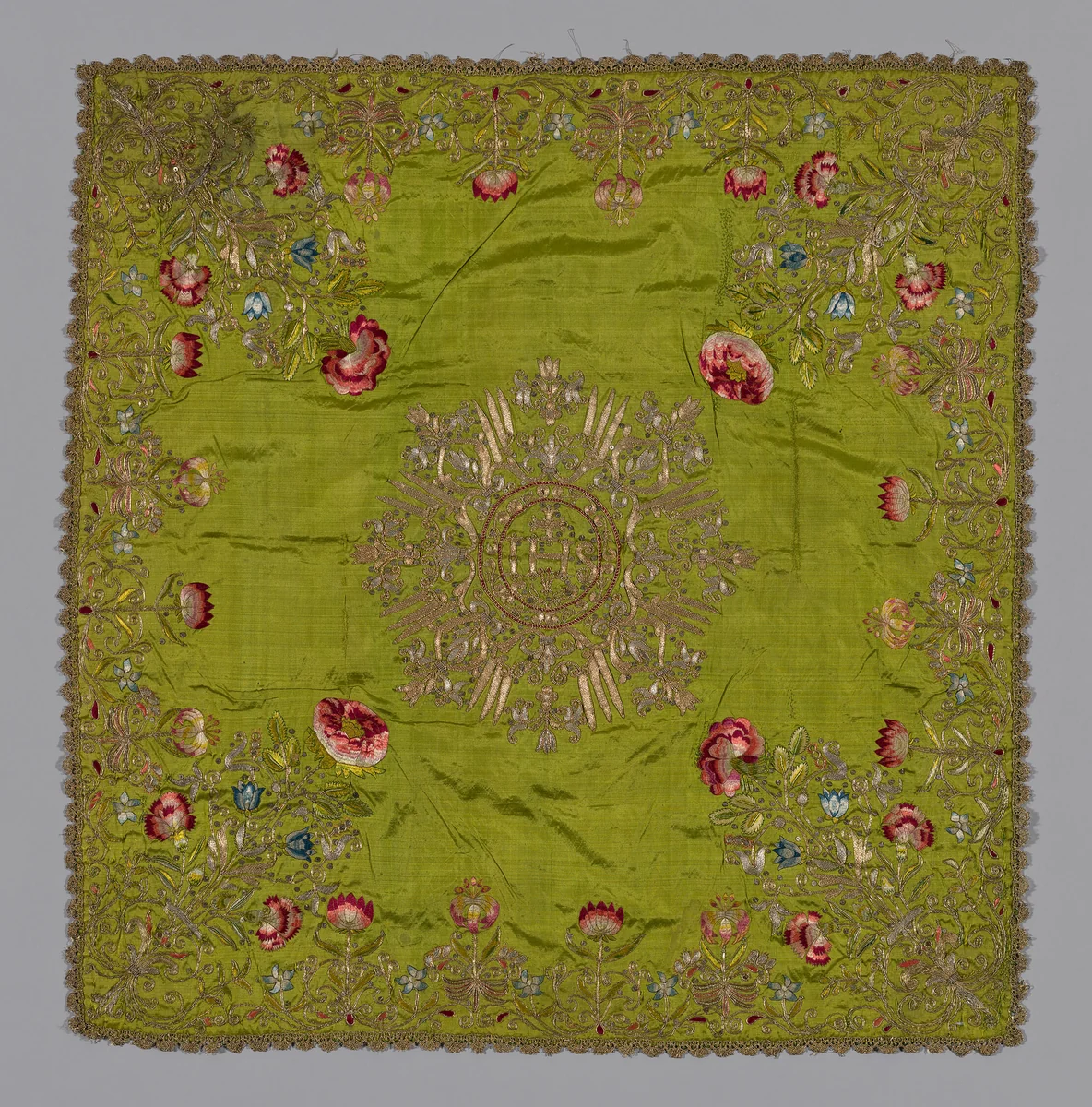 Chalice Cover by Spain, textile, 1701-1725