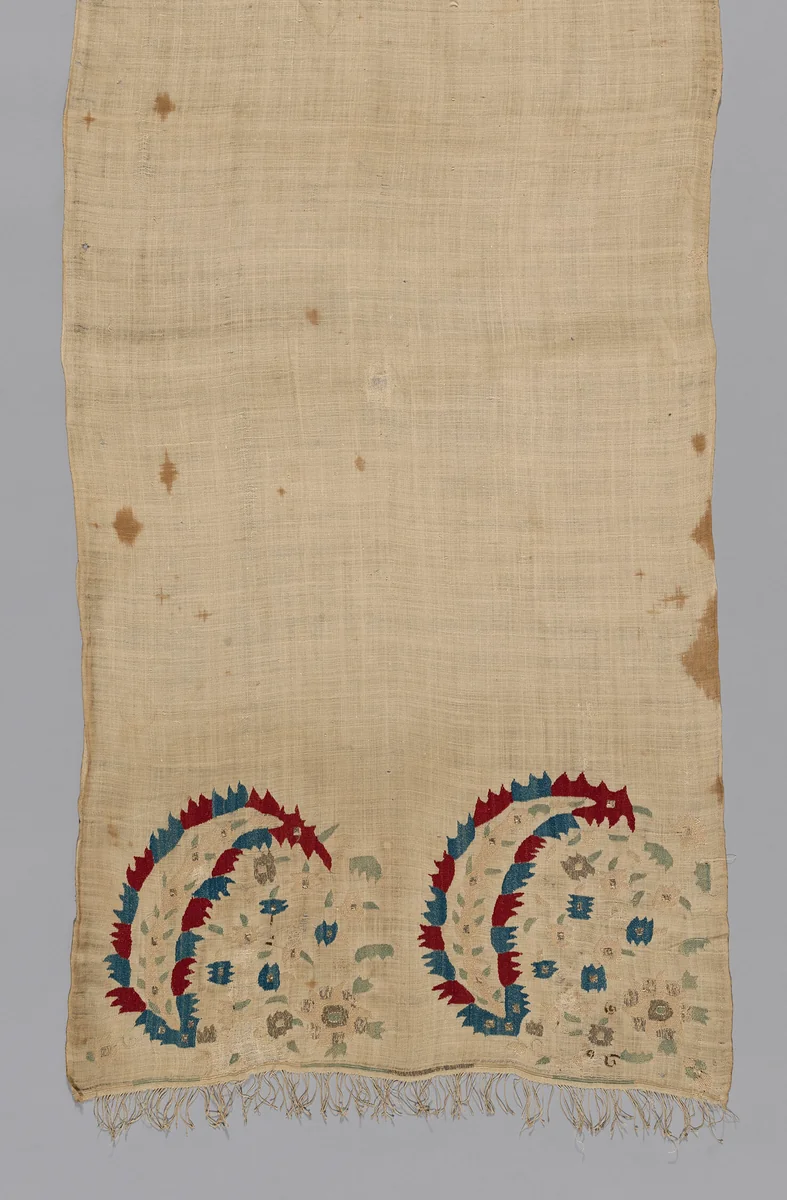 Towel or Napkin (?) by Turkey, textile, 1601-1700