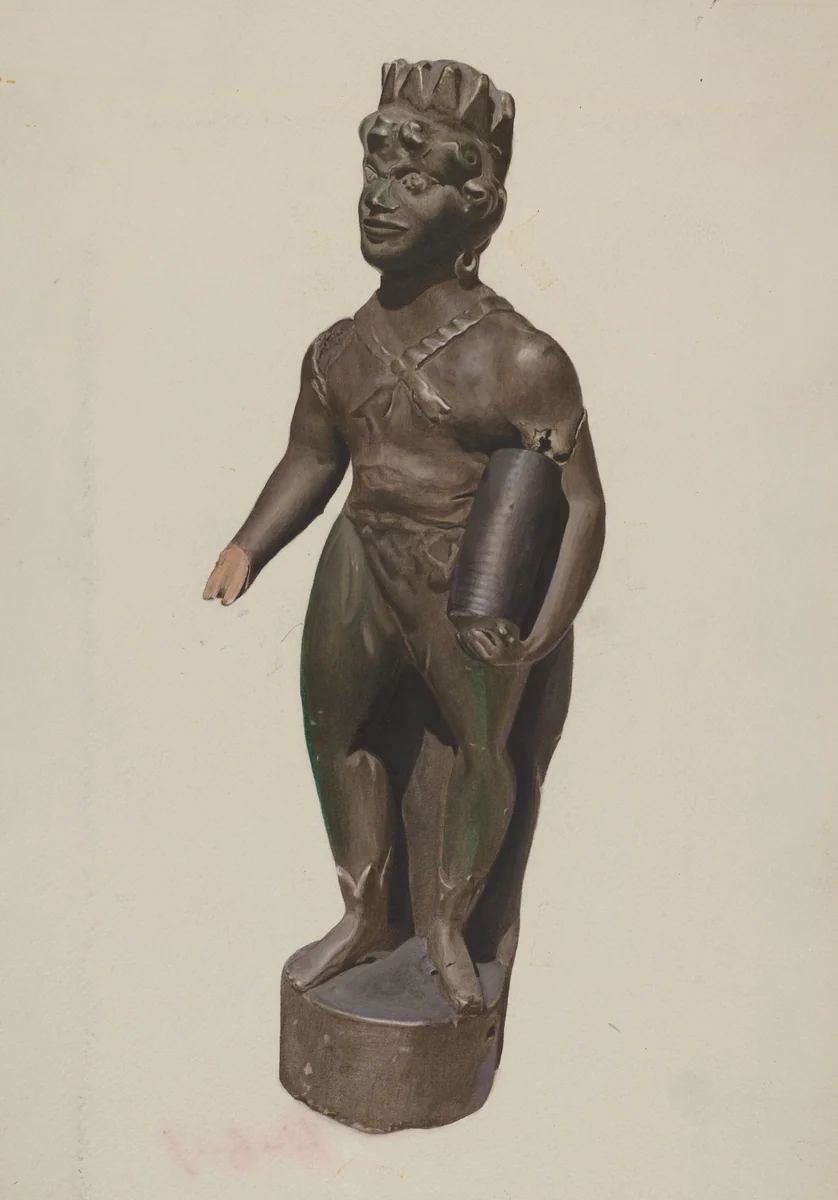 Tradesman's Sign by Betty Fuerst, index of american design, 1938