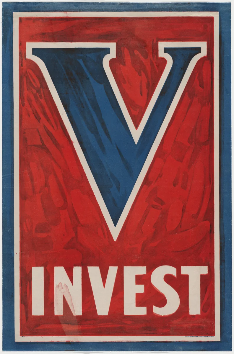 V Invest by Unknown Artist, design, 1917