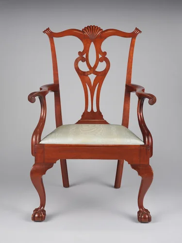 Armchair by Eliphalet Chapin, artwork, 1776-1786