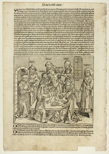The Martyrdom of Saint Simon of Trent from Schedel Weltchronik (Schedel’s World History), Plate 23 from Woodcuts from Books of the 15th Century by Michel Wolgemut
Wilhelm Pleydenwurff
Anton Koberger
Hartmann Schedel
Wilhelm Ludwig Schreiber, print, 1493