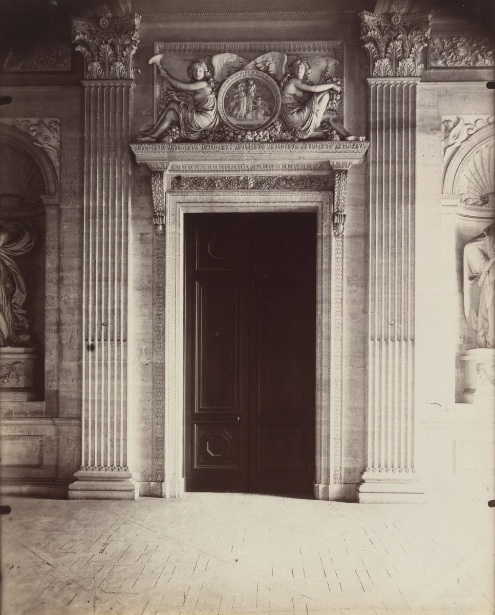 Maisons-Lafitte-château by Eugène Atget, photograph, 1910
