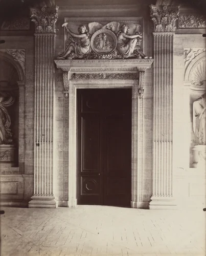 Maisons-Lafitte-château by Eugène Atget, photograph, 1910
