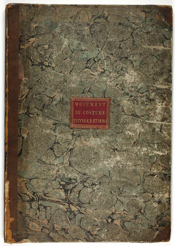 Monument du costume physique et moral de la fin du dix-huitième siècle ou tableaux de la vie by Jean Michel Moreau, book, 1789