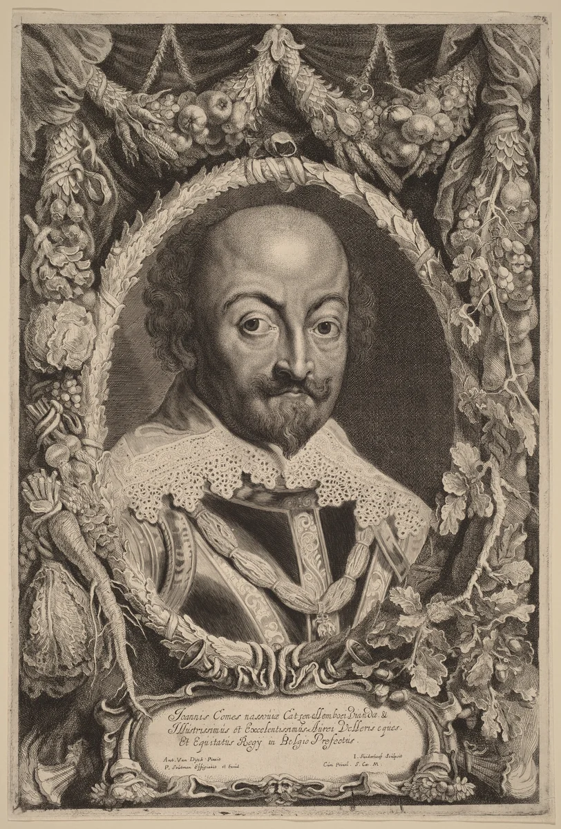 John, Count of Nassau by Jonas Suyderhoff
Pieter Claesz Soutman
Sir Anthony van Dyck, print, 1650