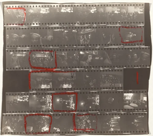 Trip south--Seville and Malaga, Spain 1/Black, White and Things 24 by Robert Frank, photograph, 1952