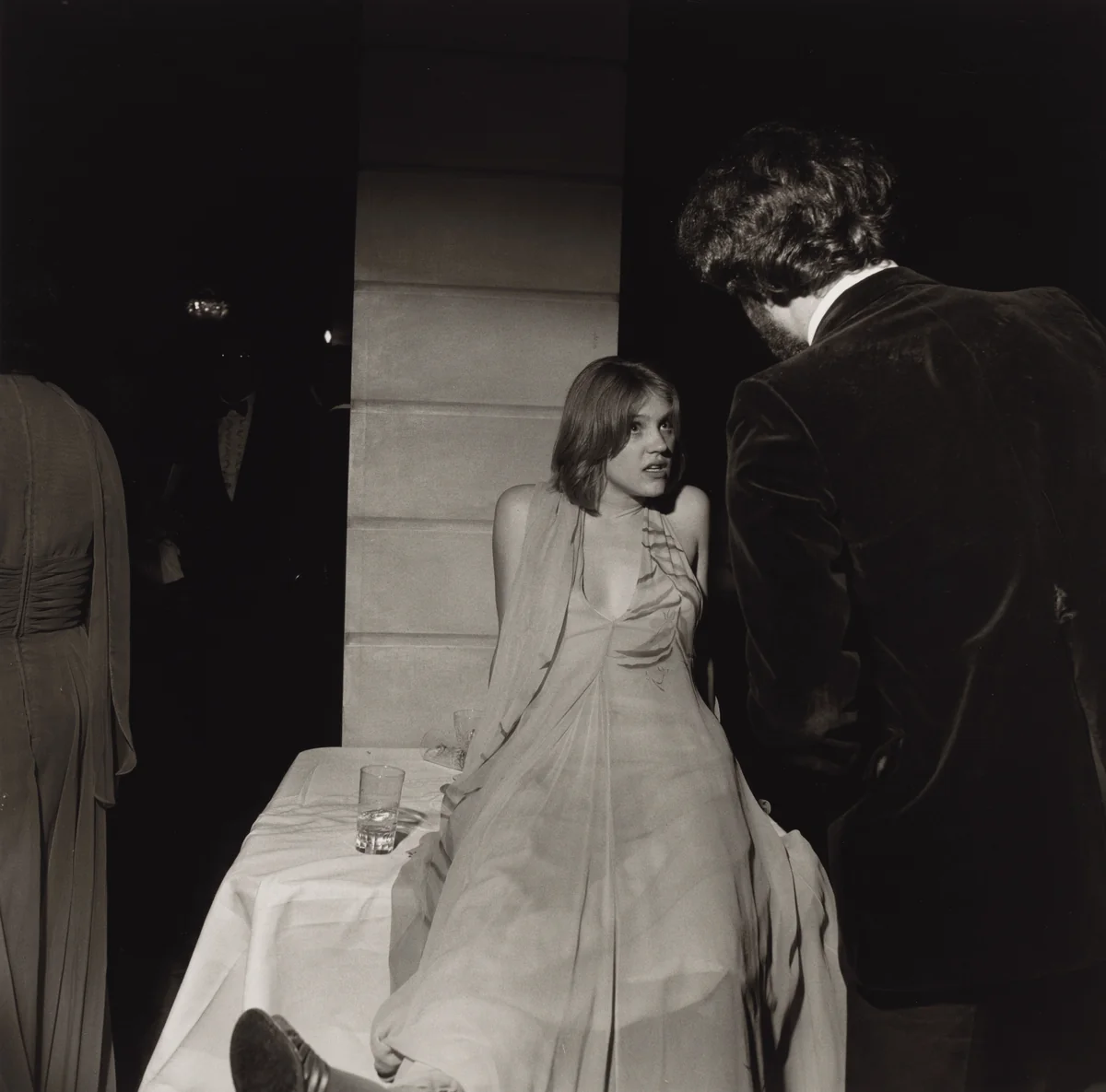 Second Hungarian Ball, New York City by Larry Fink, photograph, 1978