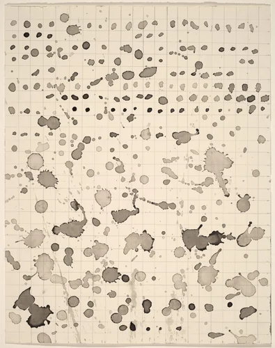 untitled by Pat Steir, drawing, 2001