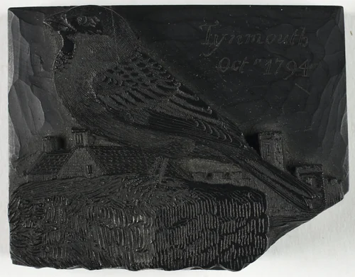 Woodblock for The Sparrow, from A History of British Birds by Thomas Bewick, print, 1792-1802