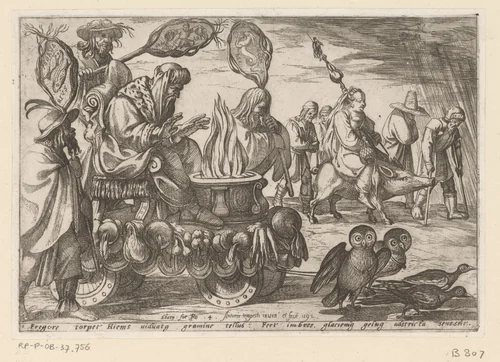 Winter by Unknown, print, 1592