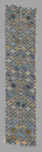 Woman's Sleeve Band by Han-Chinese, textile, 1875-1900