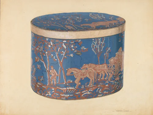 Bandbox by Walter Doran, index of american design, 1939