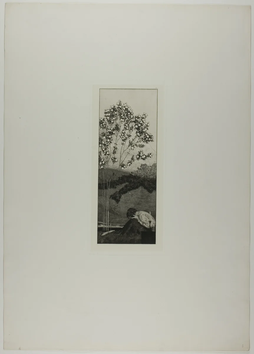 Wishes, plate three from A Glove by Max Klinger, print, 1881