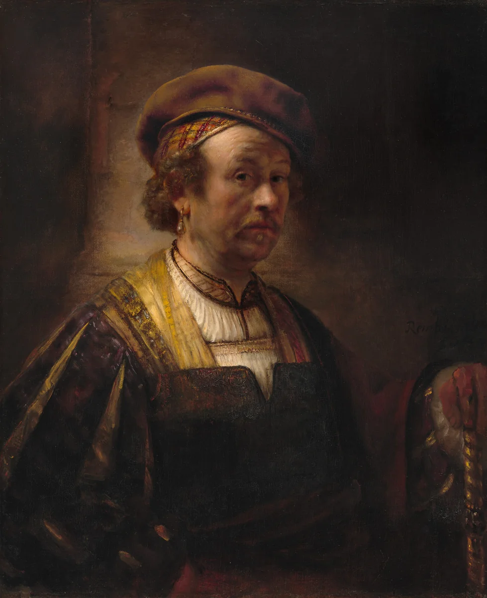Portrait of Rembrandt by Rembrandt van Rijn, painting, 1650