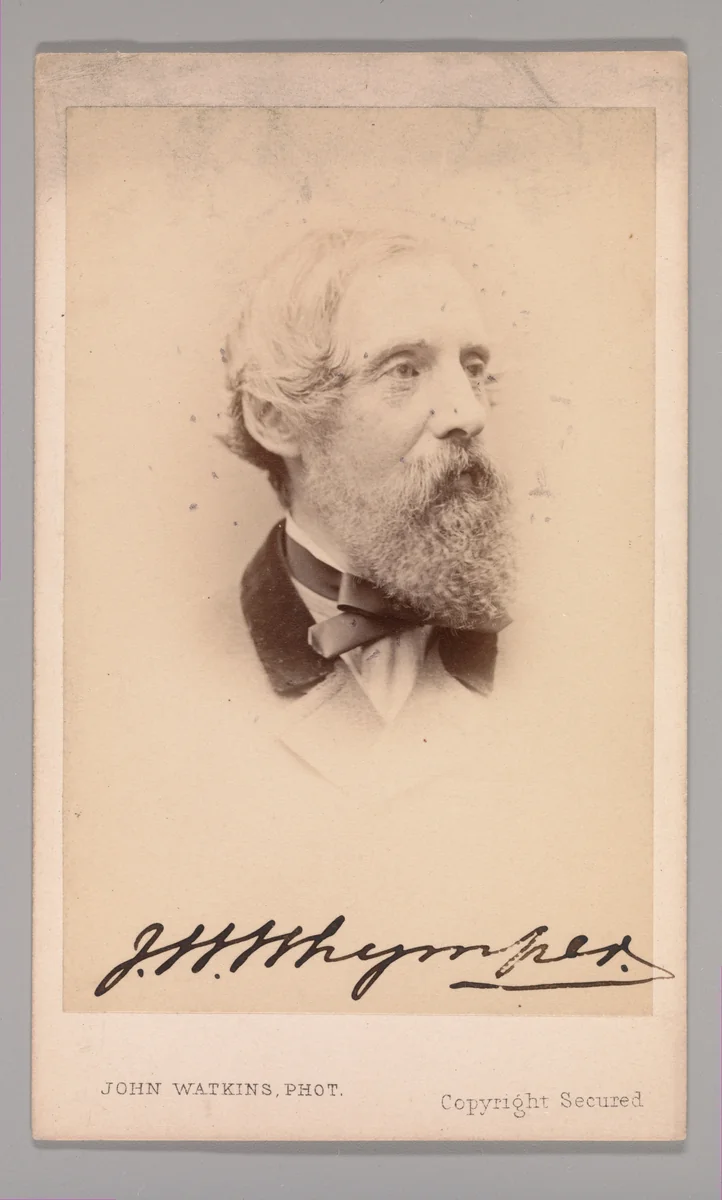 [Josiah Wood Whymper] by John and Charles Watkins, photograph, 1860-1869