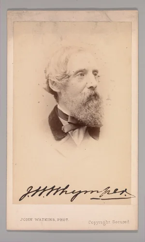 [Josiah Wood Whymper] by John and Charles Watkins, photograph, 1860-1869