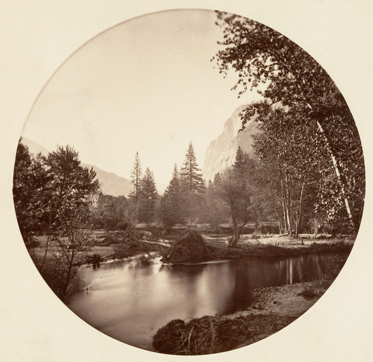 [Yosemite National Park, California] by Carleton E. Watkins, photograph, 1876-1880