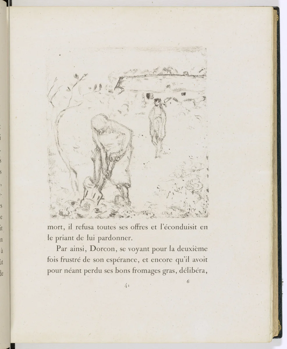 In-text plate (page 41) from Daphnis et Chloé by Pierre Bonnard, illustrated book, 1902