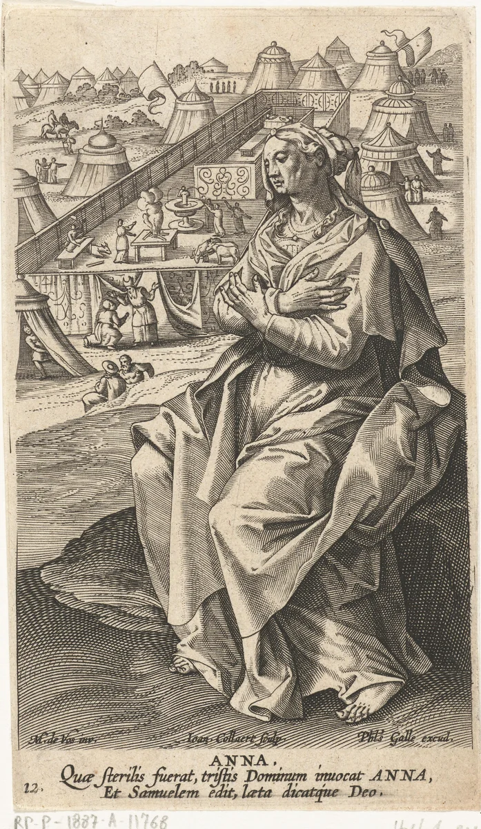 Hanna by Unknown, print, 1588-1595
