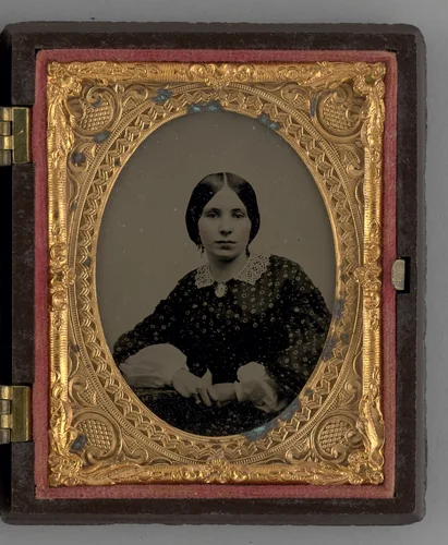 Untitled (Portrait of a Woman) by Unknown maker, other, 1865