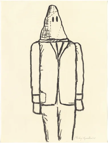 Untitled by Philip Guston, drawing, 1968