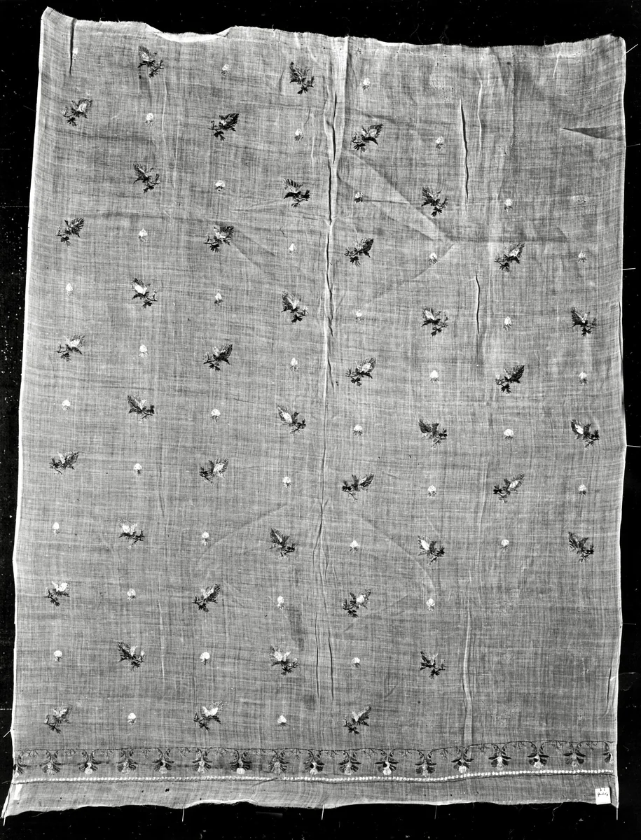 Panel from a Skirt by United States or France, textile, 1820-1830