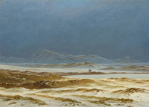 Northern Landscape, Spring by Caspar David Friedrich, painting, 1825