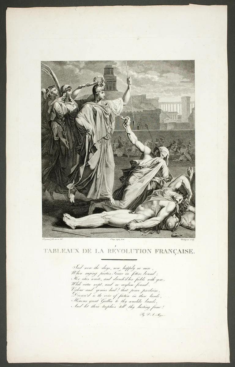 Frontispiece to the series Tableaux de la révolution française by Claude Nicolas Malapeau
Jacques Joseph Coiny
Alexandre Évariste Fragonard, print, 1804